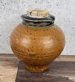 Tom Schultz Montana Studio Pottery Oil Jar
