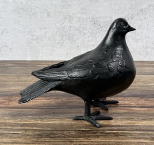 Japanese Cast Iron Lawn Garden Pigeon