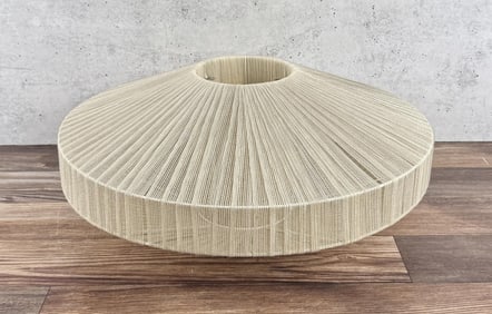 Mid Century Hemp Yarn Lampshade