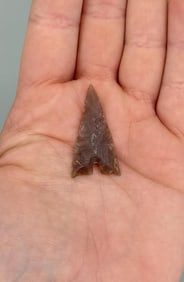 Ancient Native American Indian Arrowhead Point