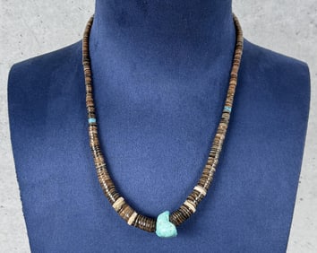 Santo Domingo Pueblo Heishi Necklace