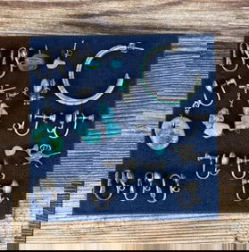 Grouping of Navajo Sterling Turquoise Jewelry
