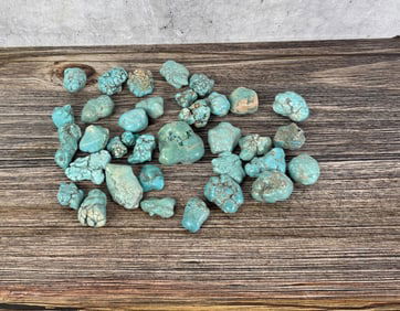 1lb of Turquoise Blue Howlite Nuggets
