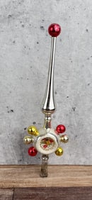 Antique German Mercury Glass Christmas Tree Topper