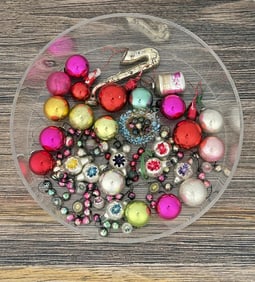 Antique German Mercury Glass Christmas Ornaments