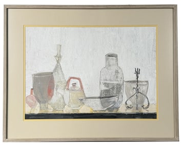 Walter Hook Still Life Gouache Painting