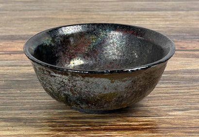 Morin Raku Pottery Bowl