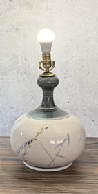 Tom Schultz Montana Studio Pottery Lamp