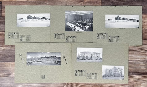 1912 Montana State College Calendar