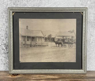 Centennial Brewery Butte Montana Wagon Photo