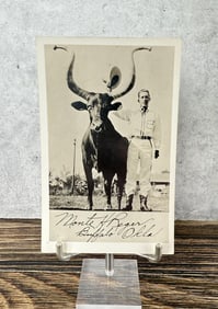Monzell Hudkins Monte Reger RPPC Postcard