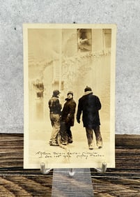 1942 Fifteen Below Zero Missoula Montana Postcard