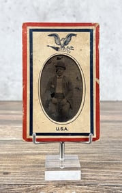 Black Americana African American Tintype Photo