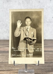 Black Americana Christopher Bass Postcard