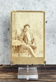 George Ladley Chinook Montana Cabinet Photo