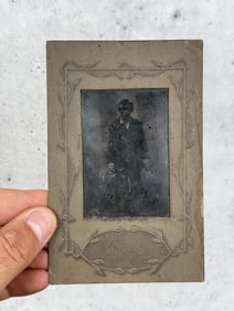 African American Man Tintype Photo