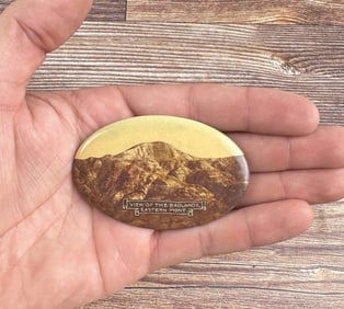Eastern Montana Celluloid Pocket Mirror