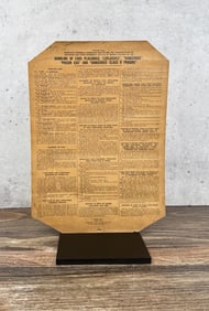 Bureau of Explosives Railroad Warning Sign