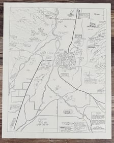 Twin Bridges Montana Map