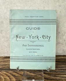Hobbs Guide to New York City with Map