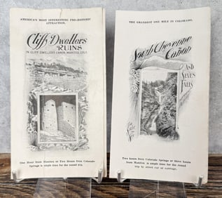 Antique Colorado Travel Brochures