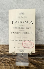 Tacoma the Peerless City of Puget Sound