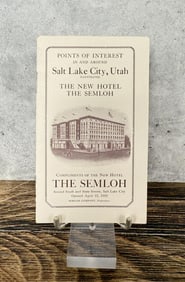 Points of Interest Around Salt Lake City Utah