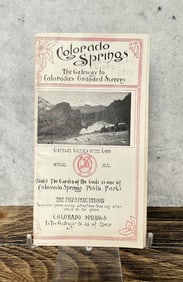 Colorado Springs Garden of the Gods Brochure