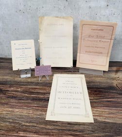 Virginia City Montana Territory Concert Programs