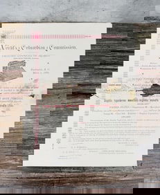 Worlds Columbian Commission Typewriter Booklet
