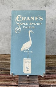 Cranes Maple Syrup Talks Booklet