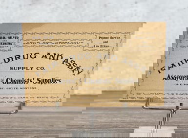 Fair Drug and Assay Butte Montana Booklet