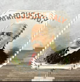 Marcus Daly Montana Cigar Box Label