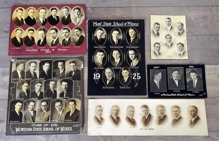 Montana School of Mines Class Photos