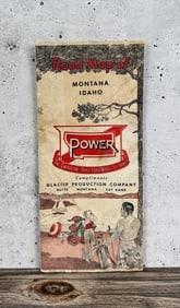Montana Power Gasoline Road Map