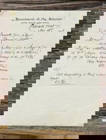 Clarence Prescott Montana Sheriff Execution Letter