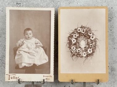 Alive and Post Mortem Baby Cabinet Photos