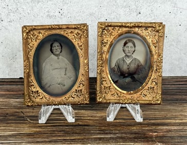 Antique Ruby Ambrotype Photos of Women