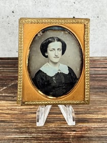 Antique Daguerreotype Photo of Woman