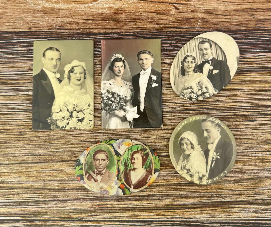 Collection of Celluloid Photo Pocket Mirrors (1 of 3)