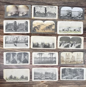 Collection of Antique Stereoviews