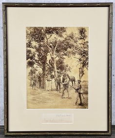 Colonel A.E. Stewart India Tiger Hunt Photo