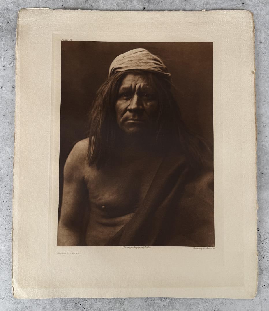 Edward Curtis Mohave Chief Photogravure (1 of 7)