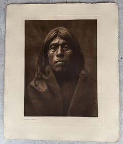 Edward Curtis Quniaika Mohave Photogravure