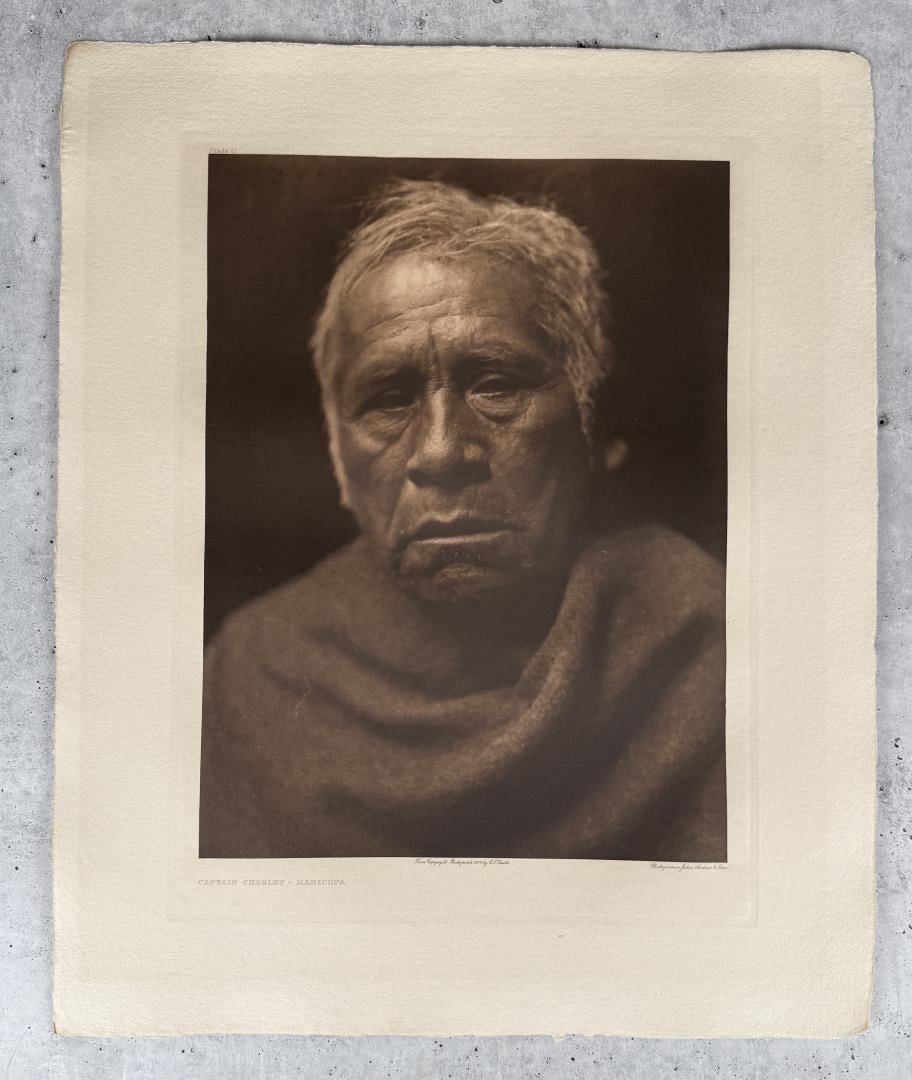 Edward Curtis Captain Charley Maricopa (1 of 6)