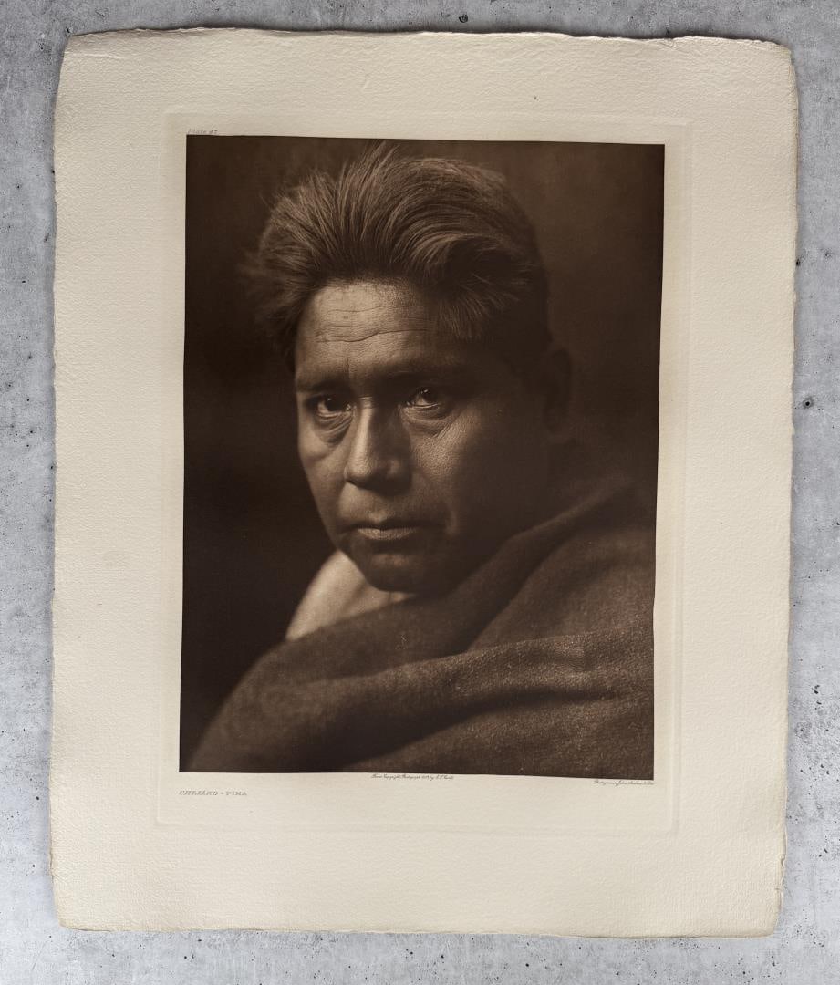 Edward Curtis Chijako Pima Photogravure (1 of 6)