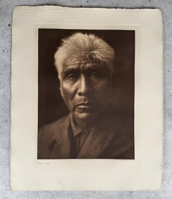 Edward Curtis Kaviu Pima Photogravure