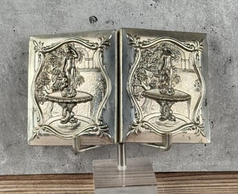 Double Daguerreotype Silver Plate Case