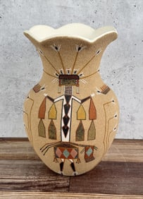 Audrey Arviso Navajo Yei Pot