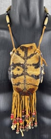 Hopi Turtle Shell Medicine Bag